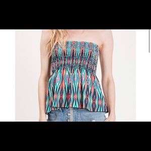 Smoked Top with skirt